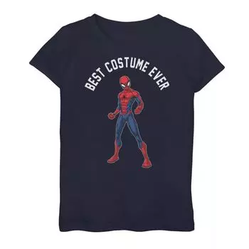 Футболка с рисунком «Лучший костюм на свете» для девочек 7–16 лет Marvel Spider-Man Licensed Character