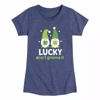 Футболка с рисунком Lucky And I Gnome It для девочек 7–16 лет Licensed Character