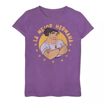 Футболка с рисунком Luisa La Mejor Hermana для девочек 7–16 лет Disney's Encanto Disney