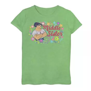Футболка с рисунком Luisa Middle Sister для девочек 7–16 лет Disney's Encanto Disney