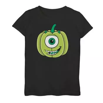 Футболка с рисунком Майки и тыквы для девочек 7–16 лет Disney/Pixar Monsters University Licensed Character