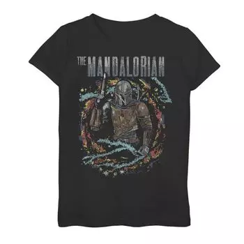 Футболка с рисунком «Мандалорская среда» для девочек 7–16 лет Licensed Character