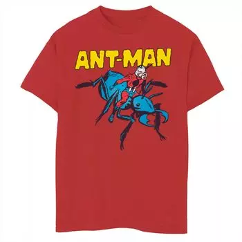Футболка с рисунком Marvel Ant-Man Riding Ant для мальчиков 8–20 лет Licensed Character