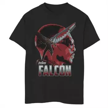 Футболка с рисунком Marvel Avengers Falcon для мальчиков 8–20 лет Licensed Character