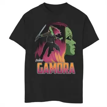 Футболка с рисунком Marvel Avengers Gamora для мальчиков 8–20 лет Licensed Character