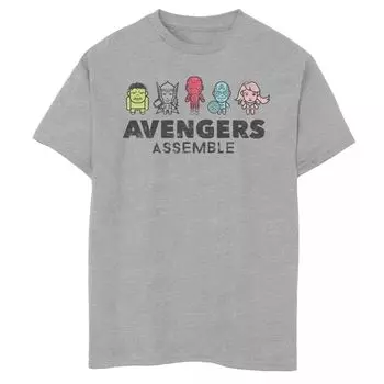 Футболка с рисунком Marvel Avengers HandCraft для мальчиков 8–20 лет Licensed Character