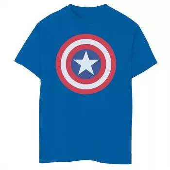 Футболка с рисунком Marvel Avengers Shield для мальчиков 8–20 лет Licensed Character