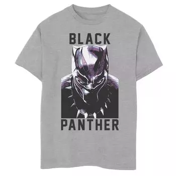 Футболка с рисунком Marvel Black Panther для мальчиков 8–20 лет Licensed Character