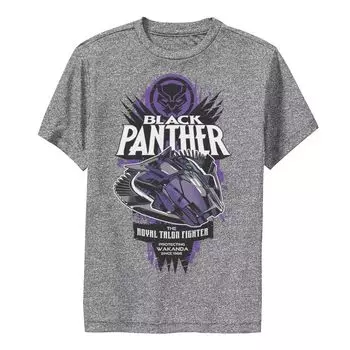 Футболка с рисунком «Marvel Black Panther The Royal Talon Fighter» для мальчиков 8–20 лет Licensed Character