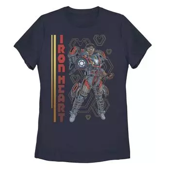 Футболка с рисунком «Marvel Black Panther: Wakanda Forever Ironheart Hero Shot» для юниоров Licensed Character