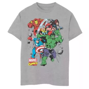 Футболка с рисунком Marvel для начинающих 8–20 лет для мальчиков Licensed Character