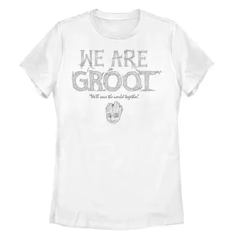 Футболка с рисунком «Marvel Earth Day» для юниоров «We Are Groot» Licensed Character