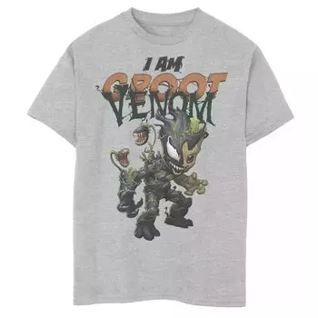 Футболка с рисунком «Marvel I Am Groot Venom» для мальчиков 8–20 лет Marvel