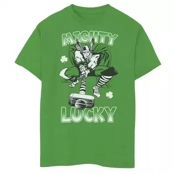 Футболка с рисунком Marvel Mighty Lucky для мальчиков 8–20 лет Marvel