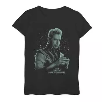 Футболка с рисунком Marvel Thor Ragnarok The Grandmaster Devious Stare для девочек 7–16 лет Marvel