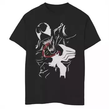 Футболка с рисунком Marvel Venom Paint для мальчиков 8–20 лет Licensed Character