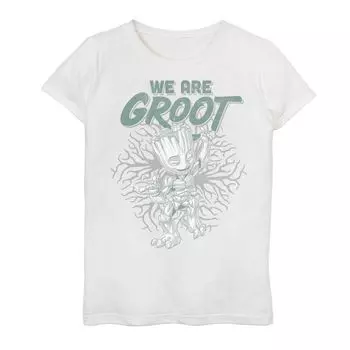 Футболка с рисунком Marvel We Are Groot для девочек 7–16 лет Marvel