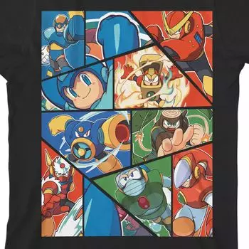 Футболка с рисунком Megaman для мальчиков 8–20 лет Licensed Character