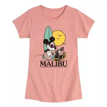Футболка с рисунком «Микки Маус» Disney's Malibu Beach для девочек 7–16 лет Licensed Character