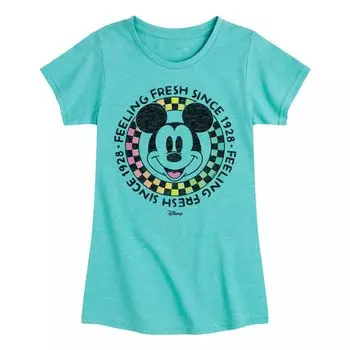 Футболка с рисунком «Микки Маус» для девочек 7–16 лет Disney's Feeling Fresh Licensed Character