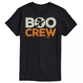 Футболка с рисунком «Микки Маус и друзья» Disney's Big & Tall Boo Crew Licensed Character, черный