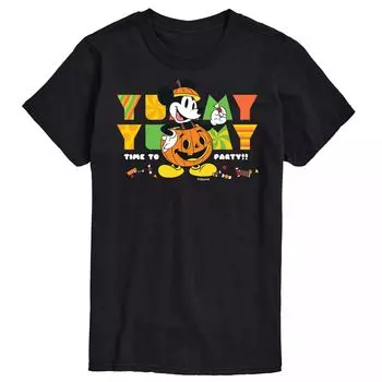 Футболка с рисунком «Микки Маус и друзья» Disney's Big & Tall Time To Party Licensed Character