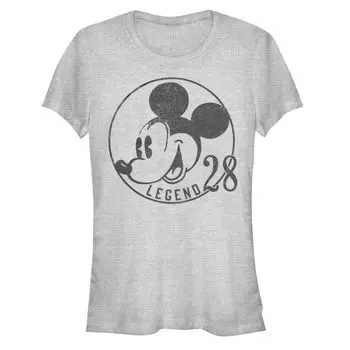 Футболка с рисунком «Микки Маус Легенда 28» для юниоров Disney «Микки и друзья Микки Маус» Licensed Character