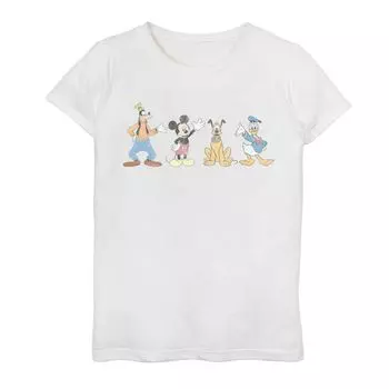 Футболка с рисунком Микки Мауса для девочек 7–16 лет Disney's Disney