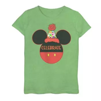Футболка с рисунком Микки Мауса для девочек 7–16 лет Disney's Mickey Ears Celebration Licensed Character