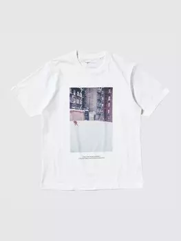 Футболка с рисунком "мир для всех" Uniqlo, цвет 00 белый