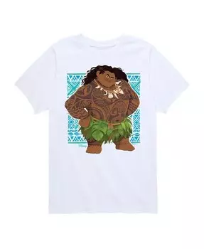 Футболка с рисунком «Моана 2» от Big Boys Hybrid, белый