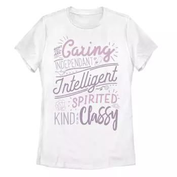 Футболка с рисунком «Moms Are» Disney Princess Juniors Licensed Character