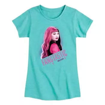 Футболка с рисунком Monster High: The Movie Fangtastic для девочек 7–16 лет Licensed Character, синий