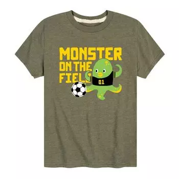 Футболка с рисунком Monster On The Field для мальчиков 8–20 лет Licensed Character