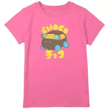 Футболка с рисунком мультфильма Pui Pui Molcar Choco для девочек 8–20 лет Licensed Character