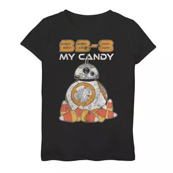 Футболка с рисунком «My Candy» для девочек 7–16 лет «Звездные войны BB-8» Licensed Character