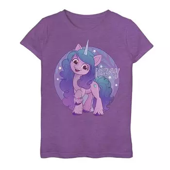 Футболка с рисунком My Little Pony Izzy Moon для девочек 7–16 лет Licensed Character, цвет Purple Berry