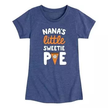 Футболка с рисунком Nana's Little Sweetie Pie для девочек 7–16 лет Licensed Character