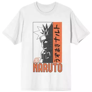 Футболка с рисунком Naruto Kanji Pose для юниоров Licensed Character