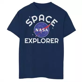 Футболка с рисунком NASA Space Explorer для мальчиков 8–20 лет Licensed Character