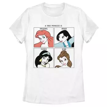 Футболка с рисунком «Настоящая принцесса» Disney Princess Juniors Licensed Character
