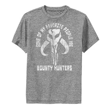 Футболка с рисунком «Некоторые из моих любимых людей» для мальчиков 8–20 лет «Звездные войны: Мандалорец» Star Wars