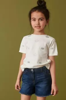 Футболка с рисунком Next, белый