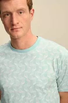 Футболка с рисунком Next, зеленый