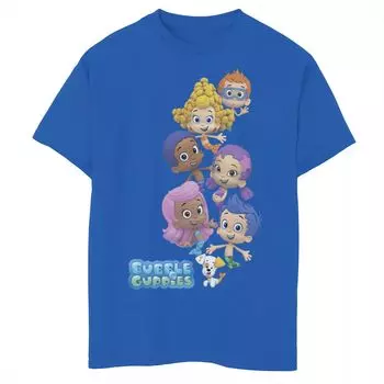 Футболка с рисунком Nickelodeon Bubble Guppies School Of Mermaids для мальчиков 8–20 лет Nickelodeon