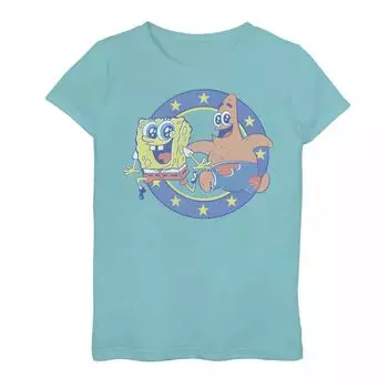 Футболка с рисунком Nickelodeon SpongeBob SquarePants для девочек 7–16 лет Licensed Character