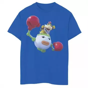 Футболка с рисунком Nintendo Baby Bowser Smash для мальчиков 8–20 лет Licensed Character
