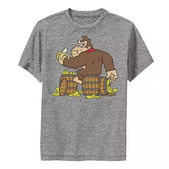 Футболка с рисунком Nintendo Donkey Kong для мальчиков 8–20 лет Licensed Character