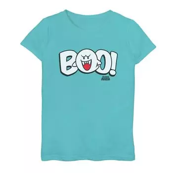 Футболка с рисунком Nintendo Super Mario «Boo» для девочек 7–16 лет Licensed Character