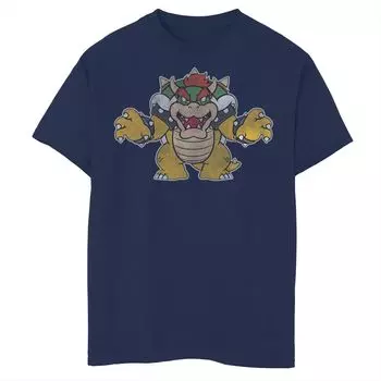 Футболка с рисунком Nintendo Super Mario Bowser Coming For You для мальчиков 8–20 лет Licensed Character